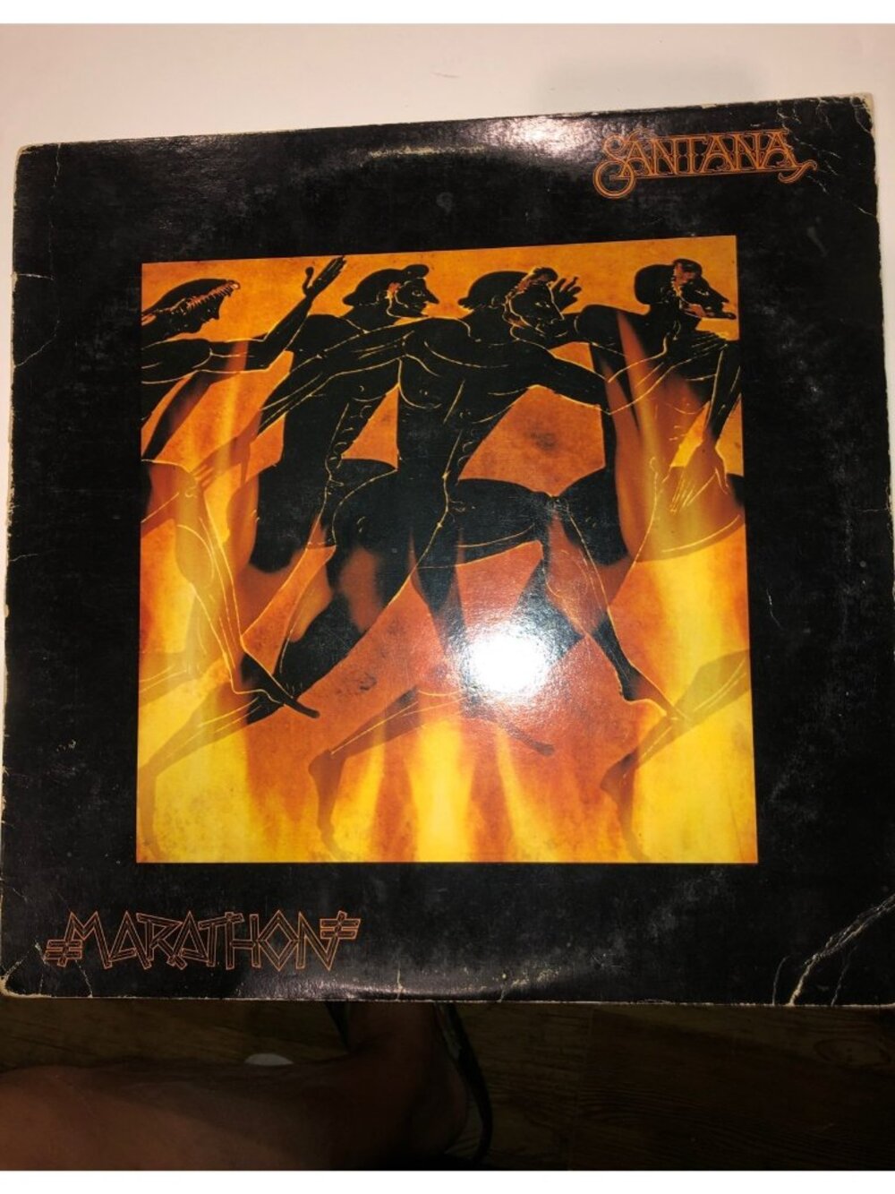 Vintage 1979 Santana Marathon Vinyl LP Album, Carlos Santana, Columbia Records